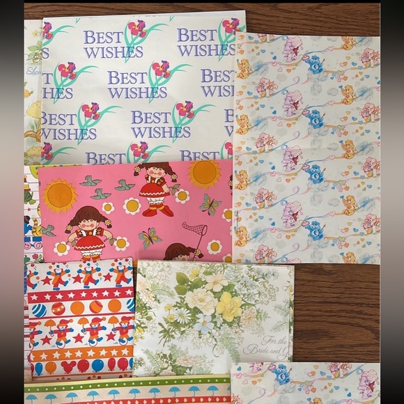 Lot Vintage Junk Journal Decoupage Wrapping Paper Cuts Ephemera Assortment - Picture 3 of 6